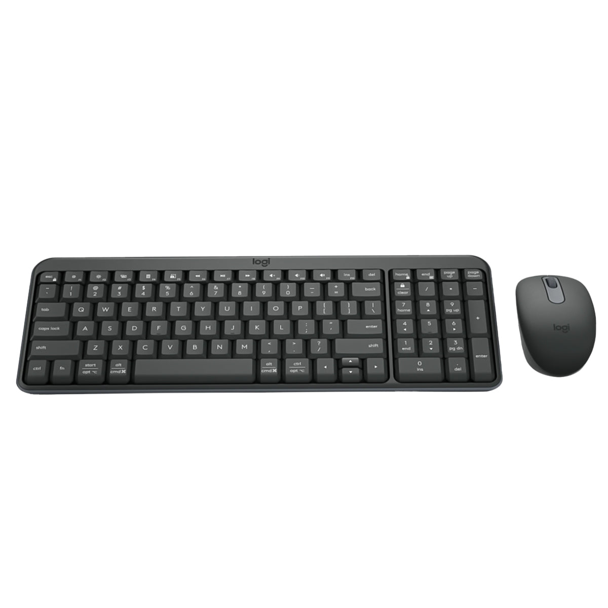 Logitech MK250 Compact Bluetooth Wireless Keyboard and Mouse Combo - Graphite