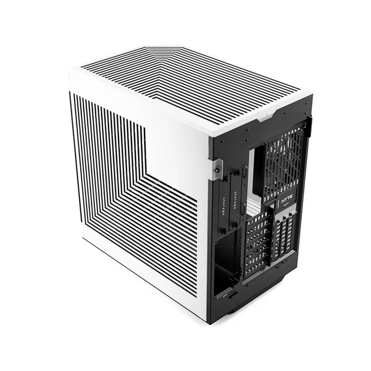 Hyte Y60 Tempered Glass Mid Tower Case - White and Black