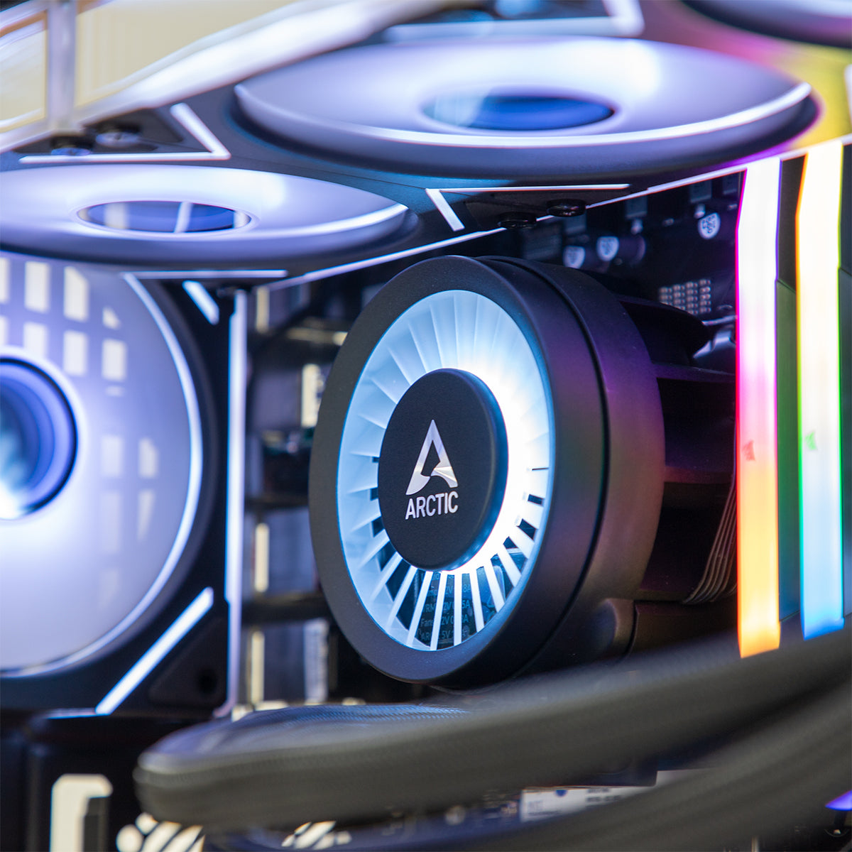 Entropy RTX 5070 Ryzen 7 7800X3D Gaming PC - FLAME