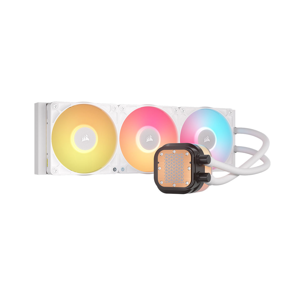 Corsair iCUE Link Titan 360 RX LCD White Water Cooling CPU Cooler 360mm Radiator