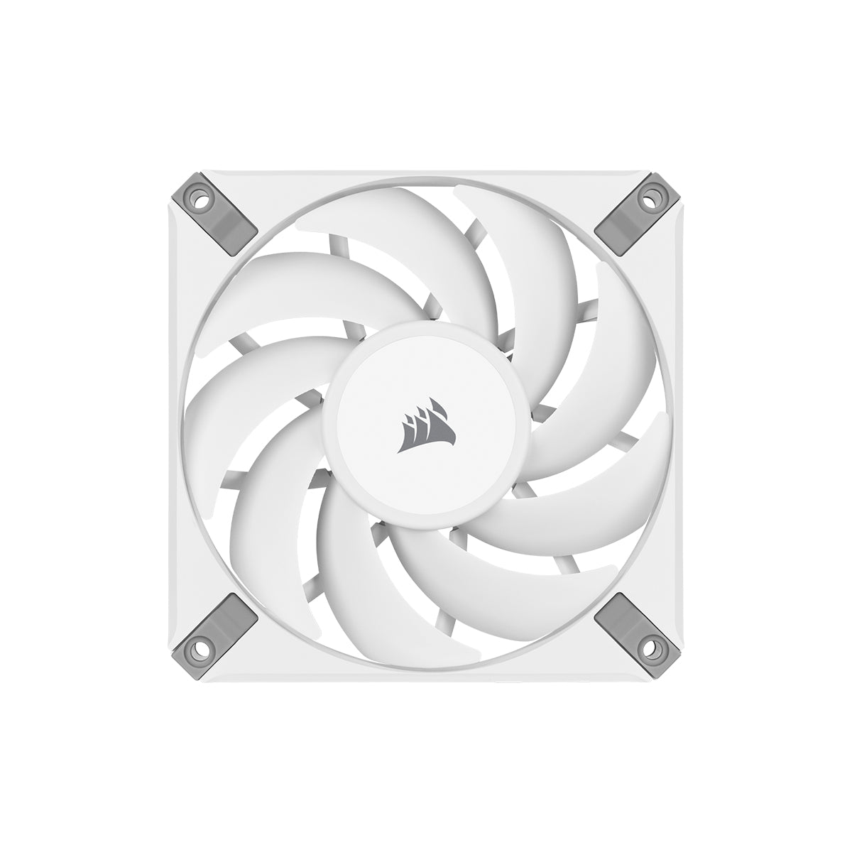 Corsair AF ELITE Series, AF120 ELITE WHITE, 120mm Fluid Dynamic Fan with AirGuide, Single Pack