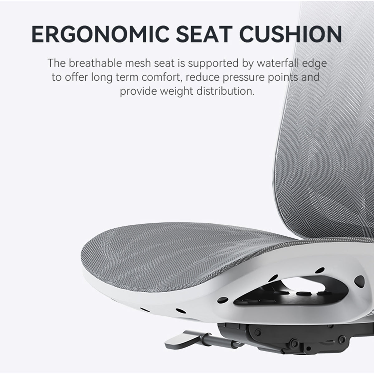 Sihoo M57 Pro Mesh Ergonomics Office Chair - Light Grey