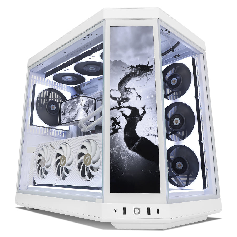 Abyssal AMP RTX 5080 Ryzen 7 9800X3D Gaming PC - SNOW Infinite Edition