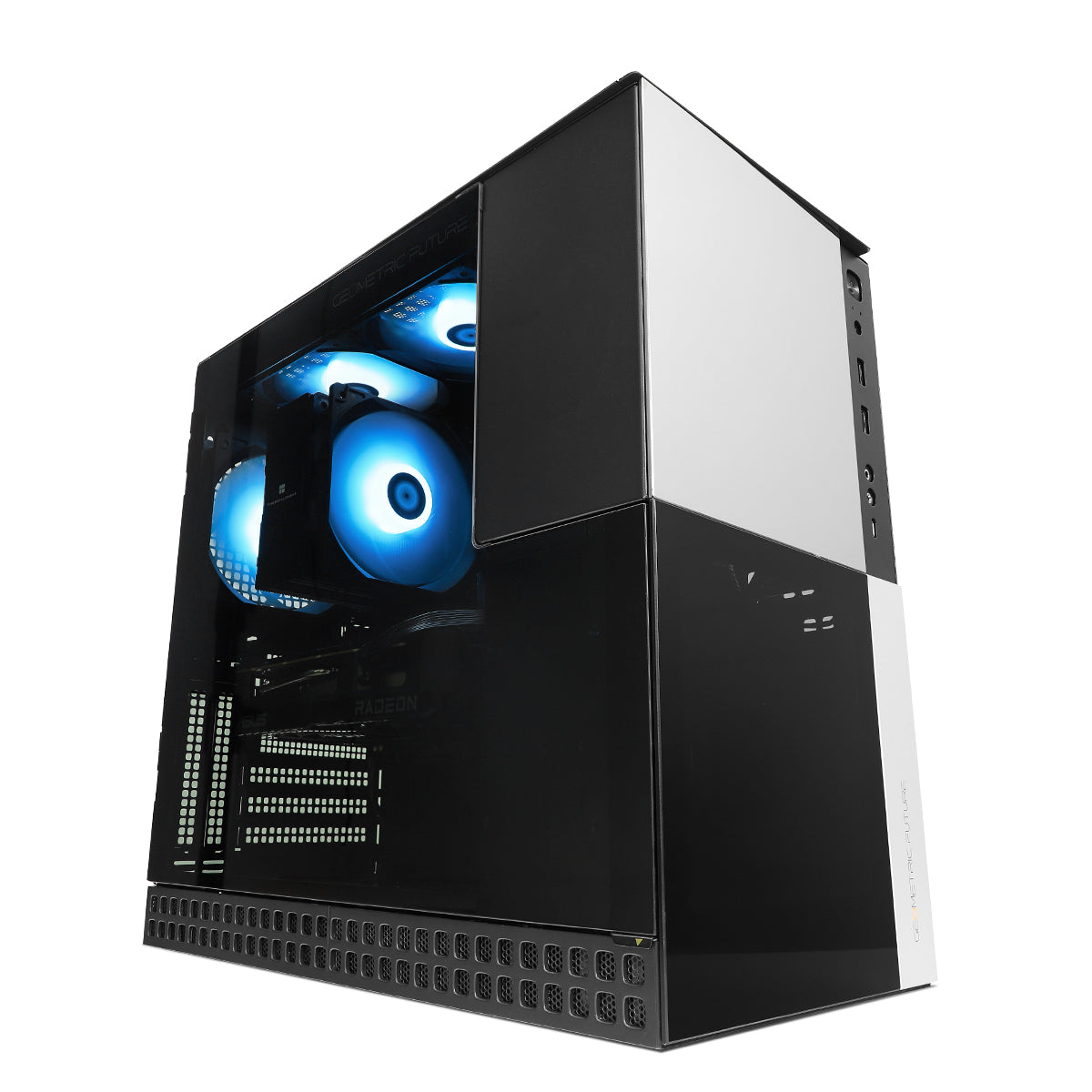 Gravity RR RX 7600 Ryzen 5 5500 Gaming PC - BLACK