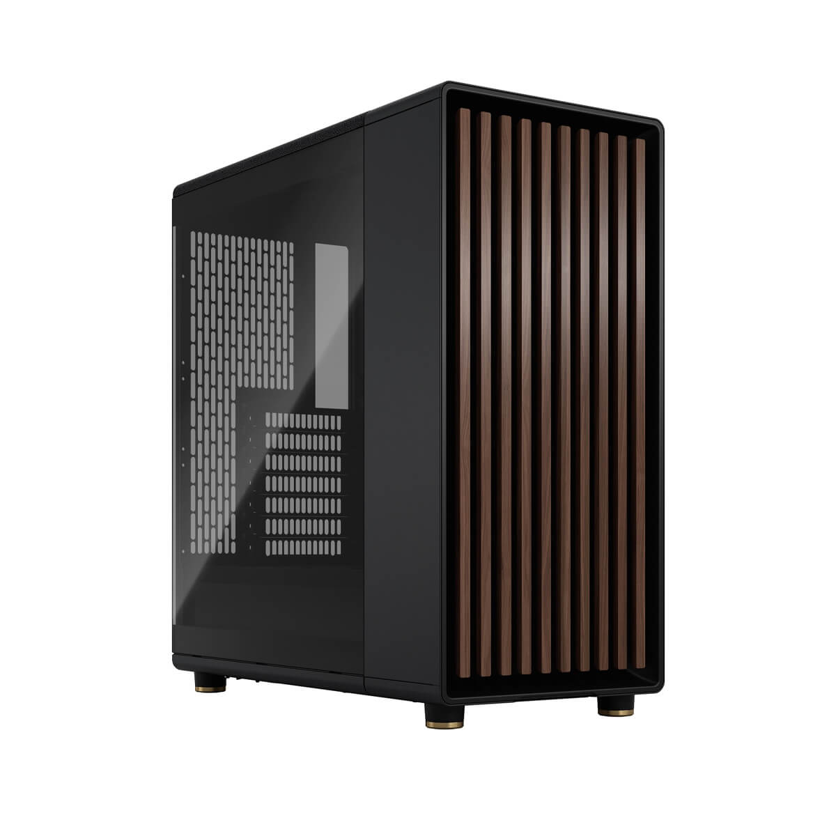 Fractal Design North Mid-Tower Case - Charcoal Black TG Dark