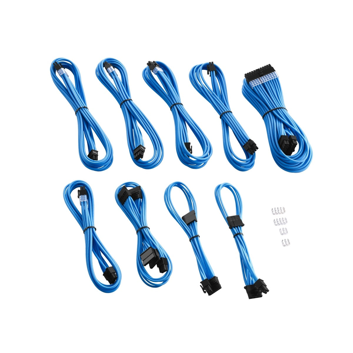 CableMod PRO ModMesh C-Series RMi RMx RMv2 HX & AX Cable Kit - Light Blue