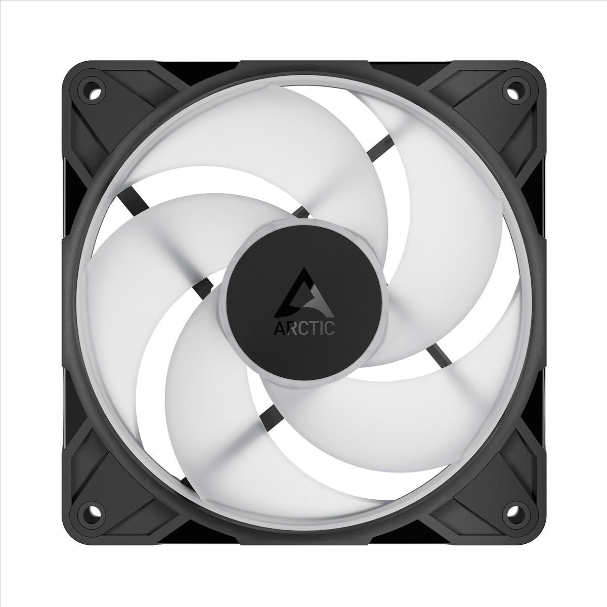 Arctic P12 PRO Reverse A-RGB 120mm Premium Cooling Fan Black - 3 Pack