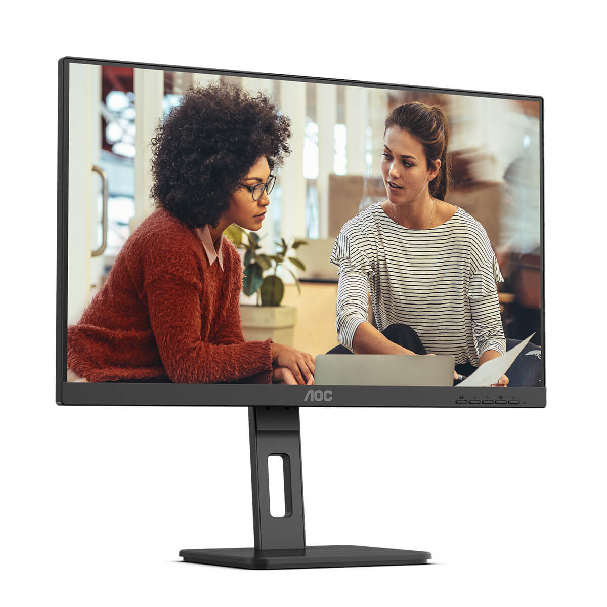 AOC 24E3QAF 24" FHD IPS Business Monitor With Speakers