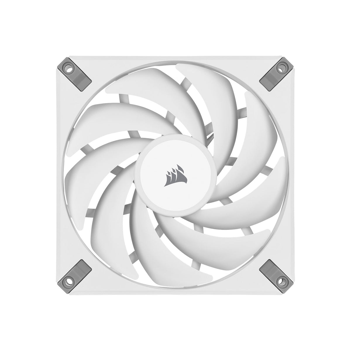 Corsair AF ELITE Series, AF140 ELITE WHITE, 140mm Fluid Dynamic Fan with AirGuide, Single Pack