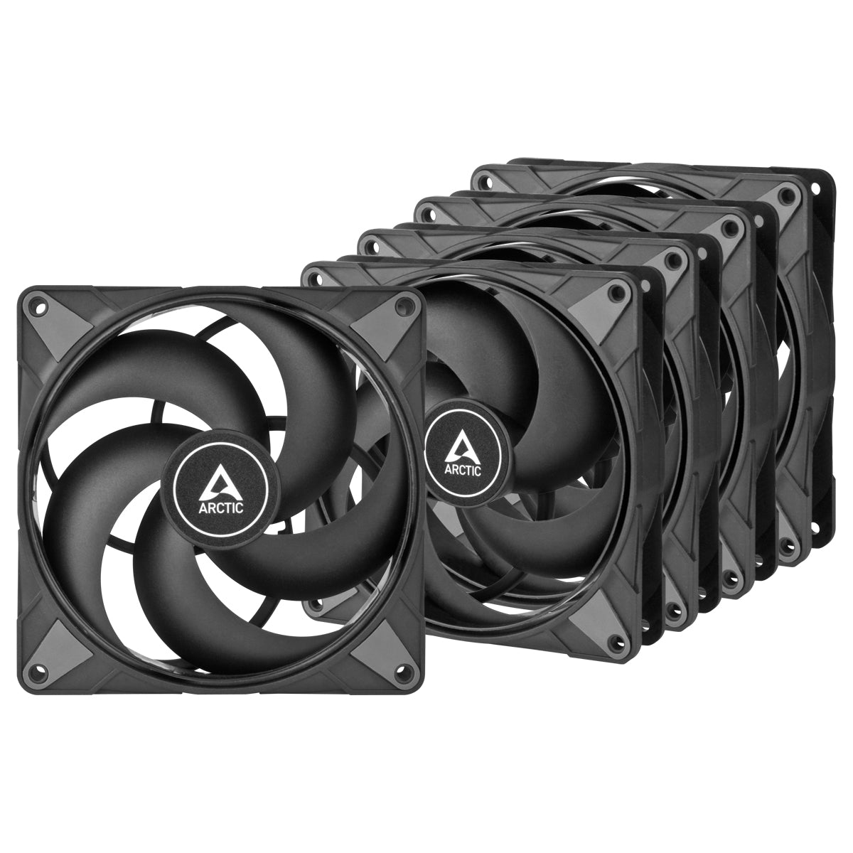 Arctic P14 Max PWM 140mm High Performance Fan Black - 5 Pack