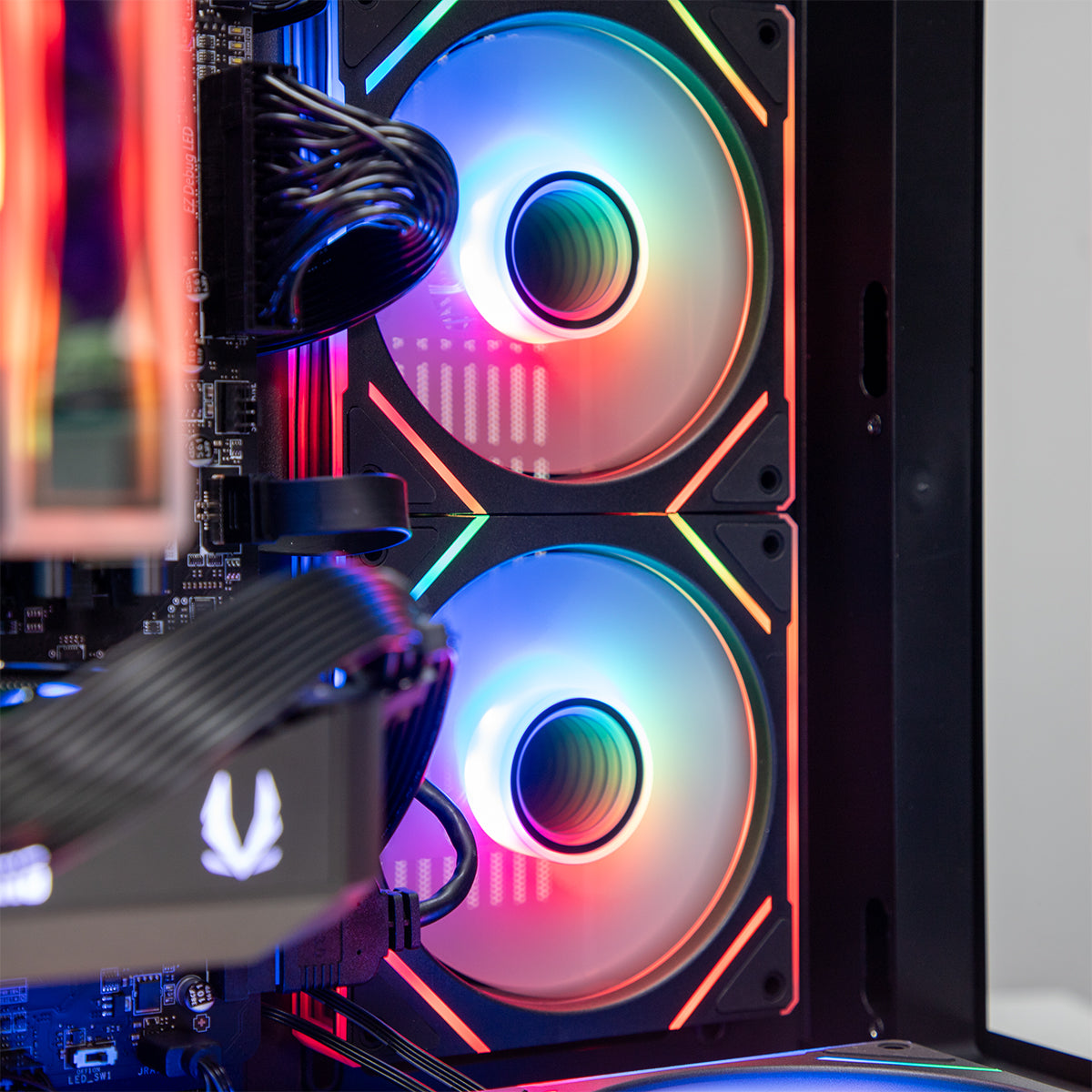 Singularity AMP RTX 5070 Ryzen 7 5700X Gaming PC - BLACK