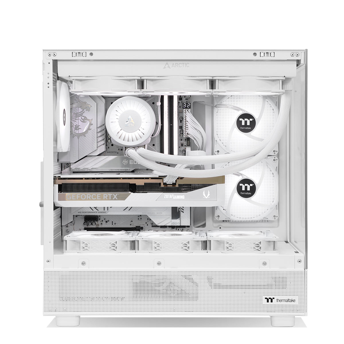 Nebulon ENCORE GO RTX 5070 Core Ultra 7 265KF Gaming PC - WHITE