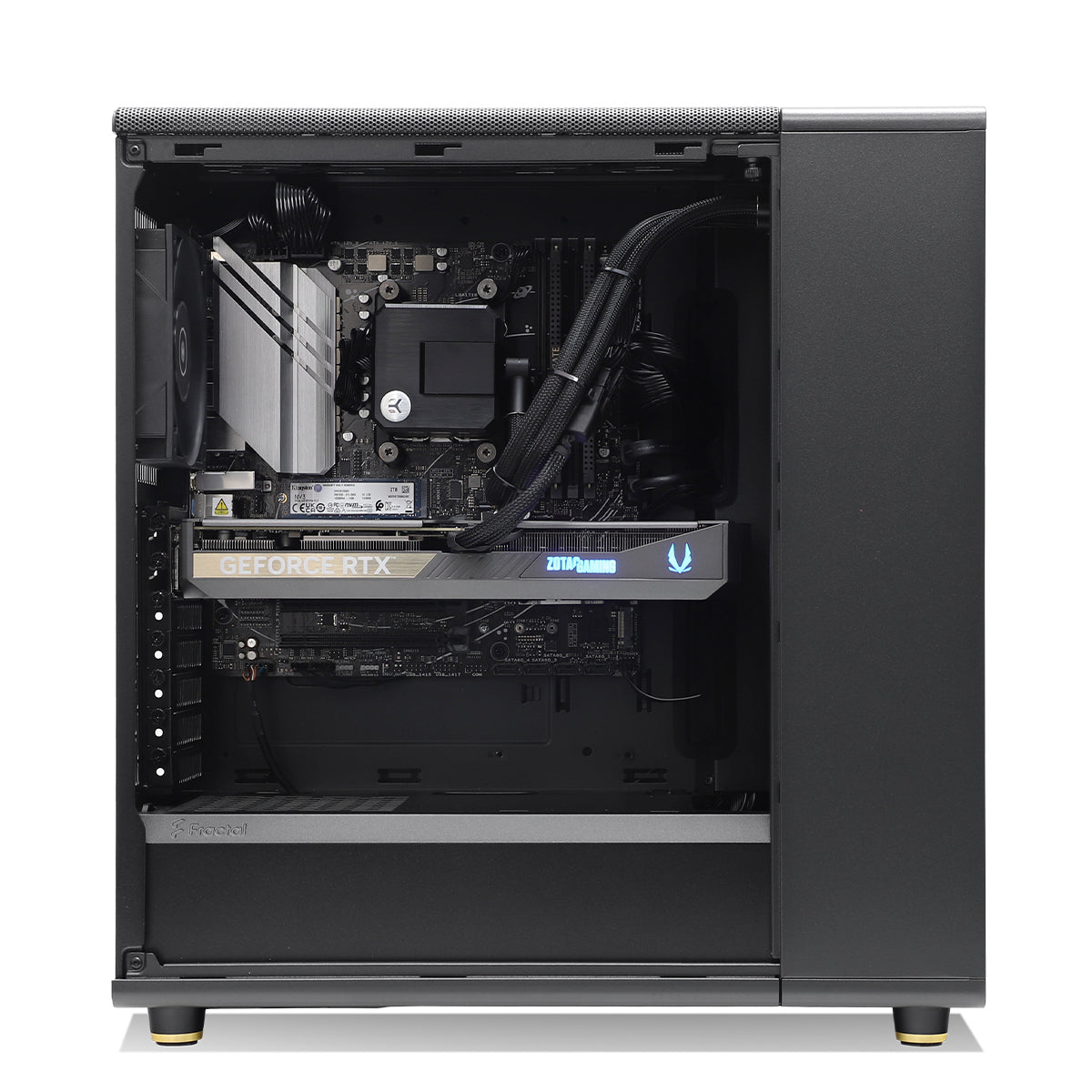 Chinkapin SWIFT PRO RTX 5070 Ryzen 7 7800X3D Gaming PC - BLACK