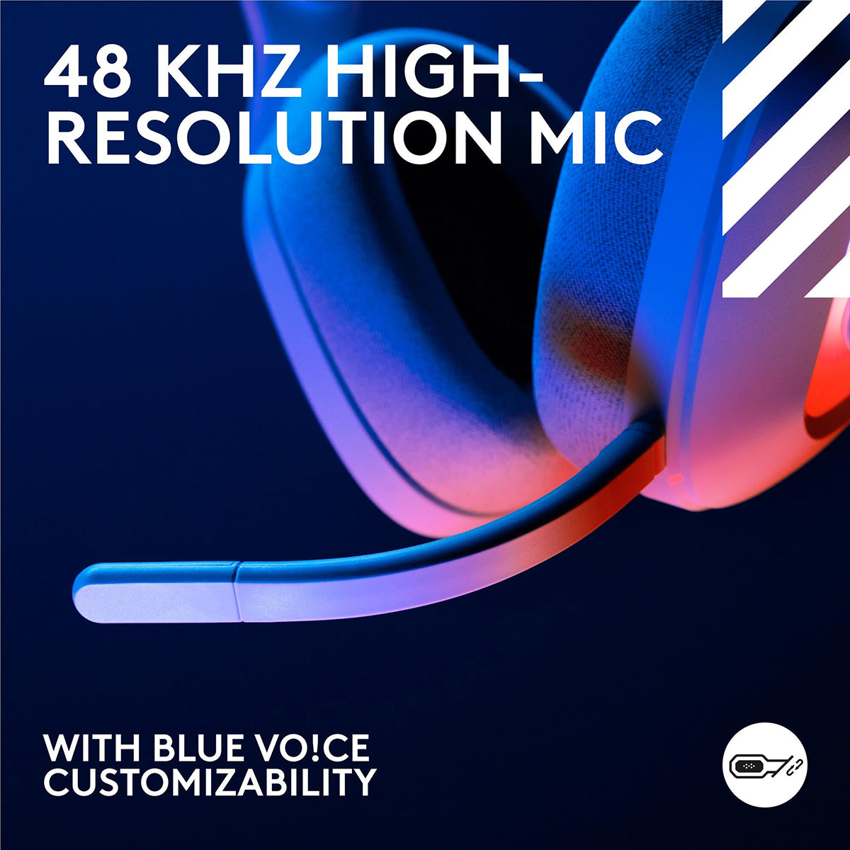 Logitech G Astro A20 X Wireless Gaming Headset with Playsync Audio - White