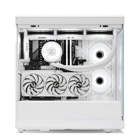 Entropy RTX 5070 Ryzen 7 7800X3D Gaming PC - SNOW