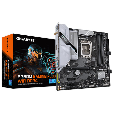 Gigabyte B760M GAMING PLUS WIFI DDR4 mATX Motherboard