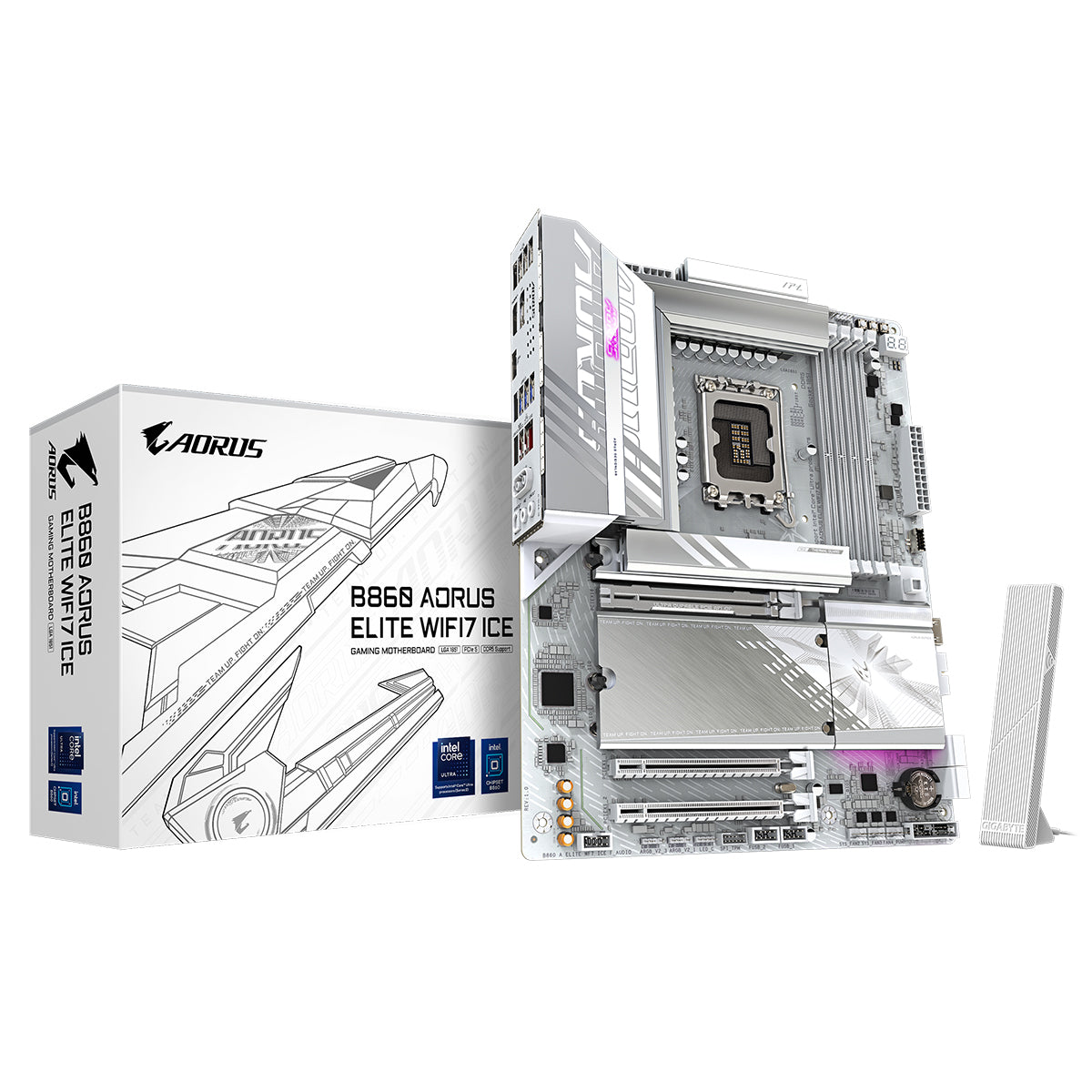 GIGABYTE B860 AORUS ELITE WIFI7 ICE Motherboard