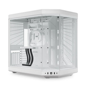 Hyte Y70 Tempered Glass Full Tower Case - Snow White