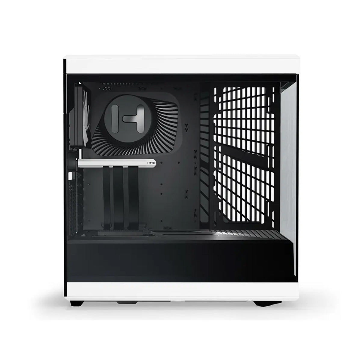 Hyte Y40 Tempered Glass Mid Tower Case - White and Black