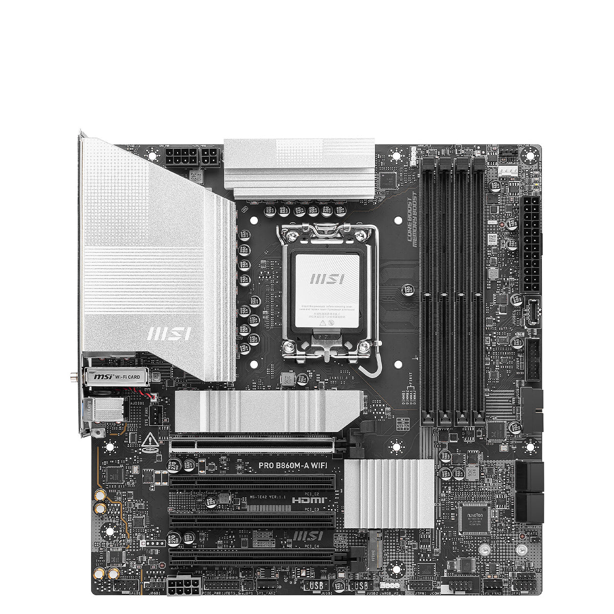 MSI PRO B860M-A WIFI mATX Motherboard