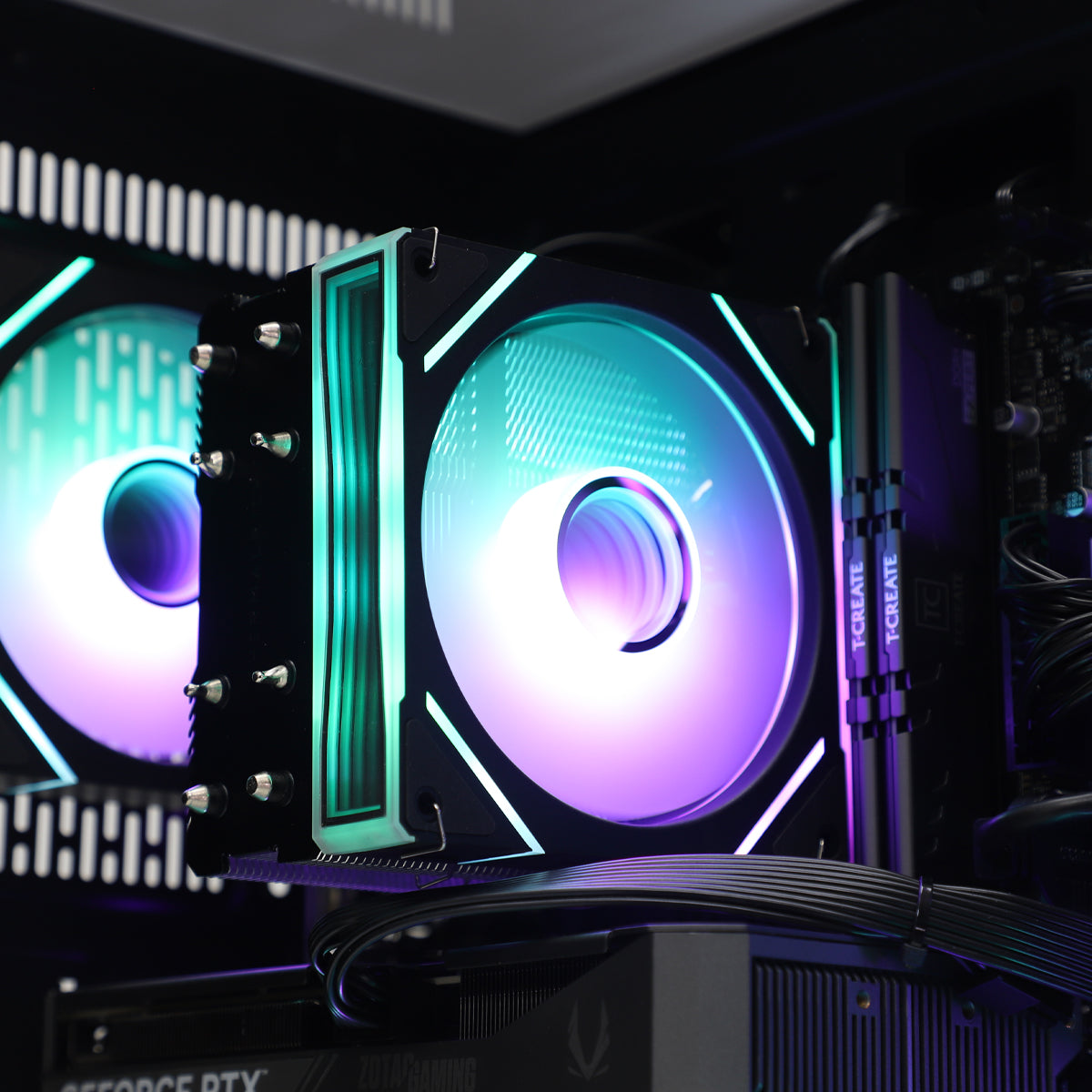 Positron SWIFT V2 RTX 5060 Core i5-14400F Gaming PC - BLACK