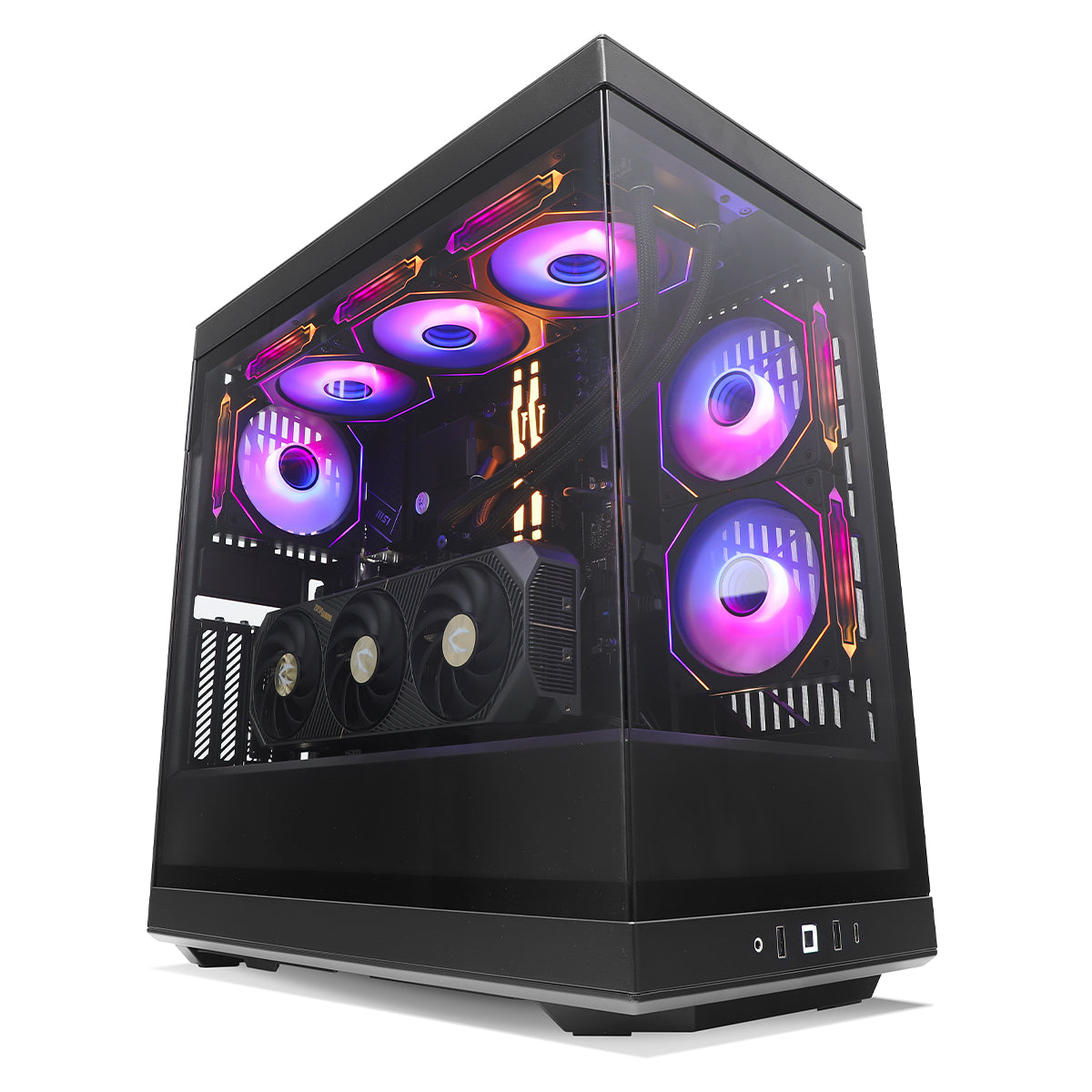 Entropy MASTER RTX 5070 Ti Ryzen 7 9800X3D Gaming PC - BLACK