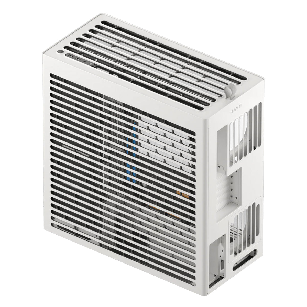 Havn HS 420 VGPU PCIE 5.0 ATX Mid Tower Case - White
