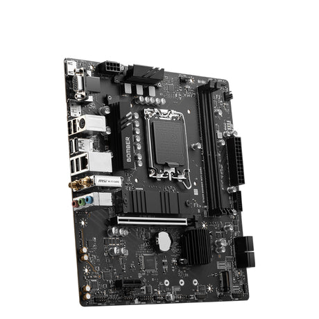 MSI B760M BOMBER WIFI DDR4 mATX Motherboard