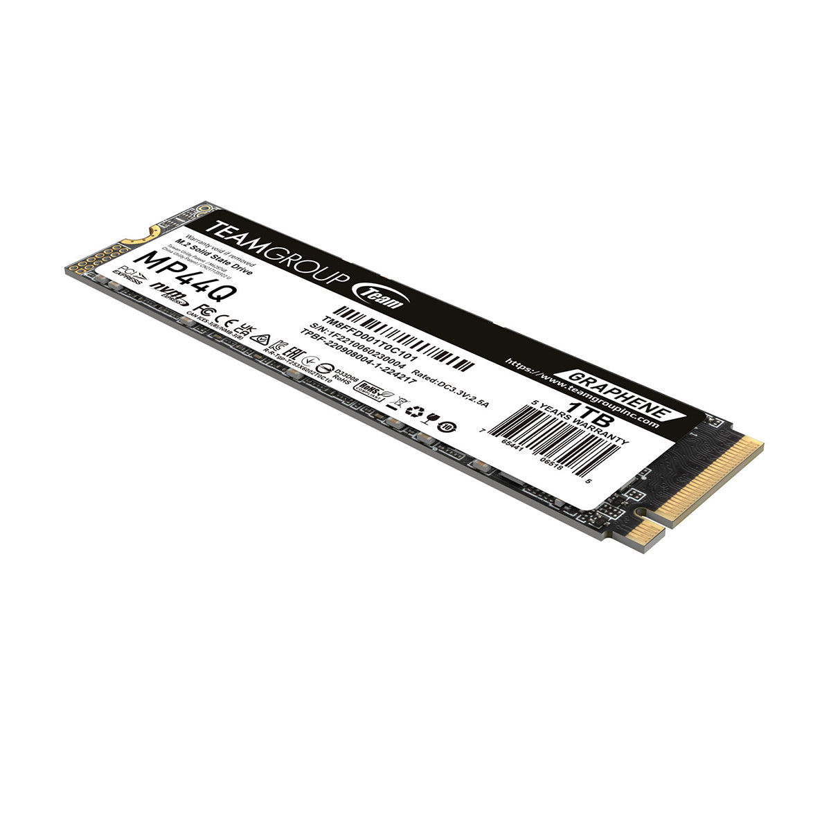 TeamGroup MP44Q 1TB M.2 Gen4 NVMe SSD