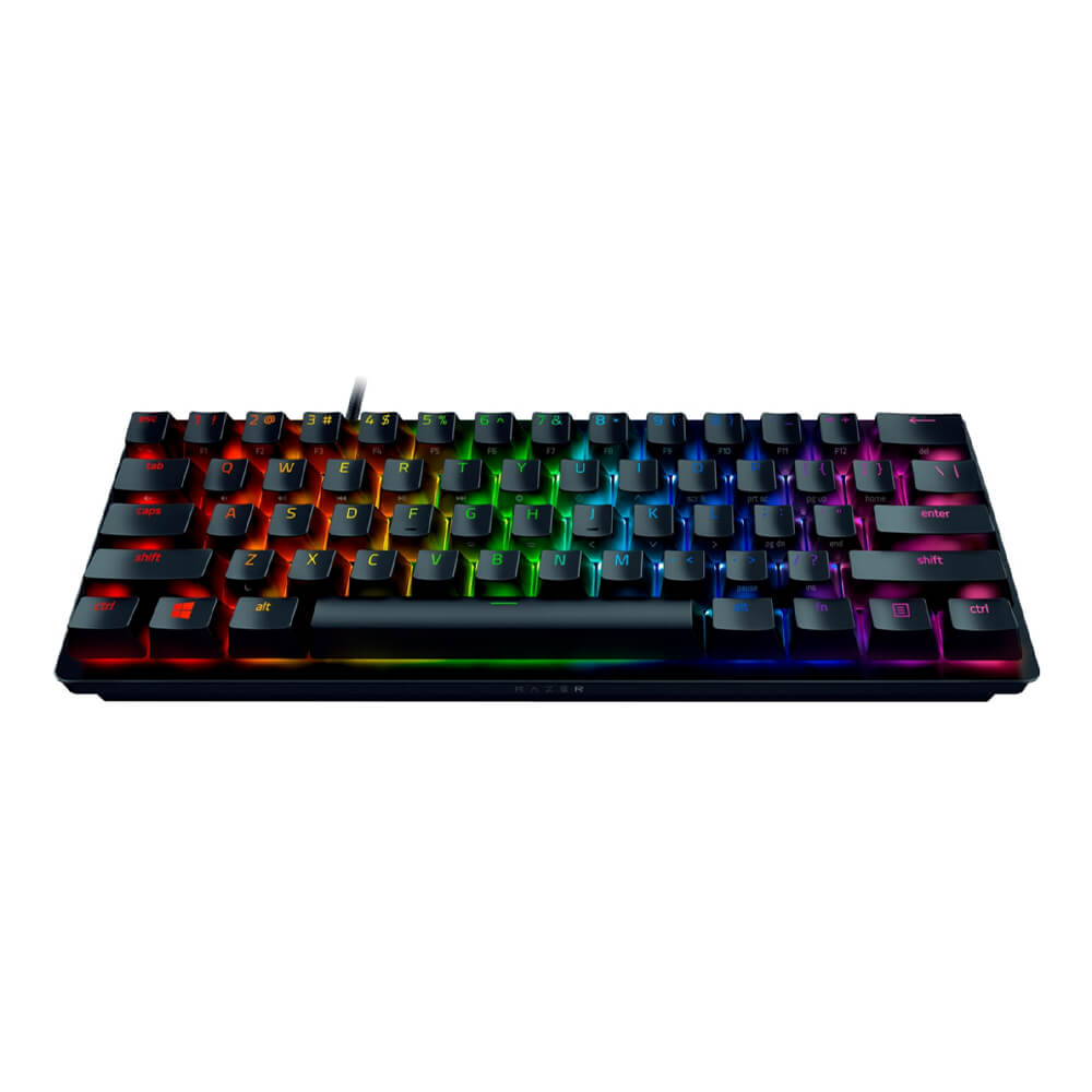 Razer Huntsman Mini 60% Optical Gaming Keyboard - Clicky Purple Switch
