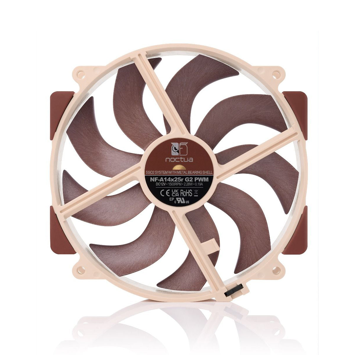 Noctua NF-A14X25r G2 PWM 140mm 1500rpm Fan