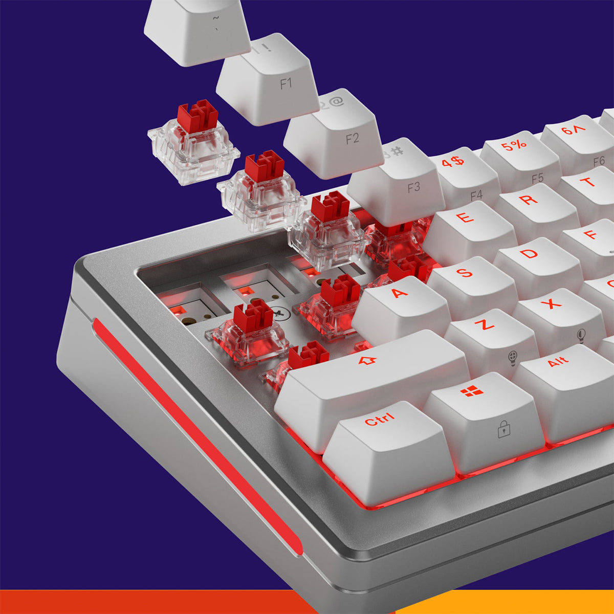 Glorious Fox HE Standard Linear Switches - 36 Pack