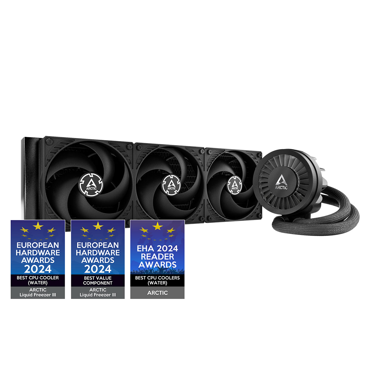 Arctic Liquid Freezer III 360 AIO CPU Cooler - Black