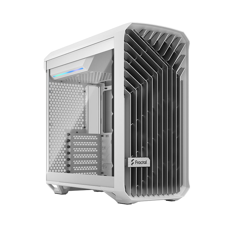 Fractal Design Torrent Compact Mid Tower Case - White TG Clear Tint