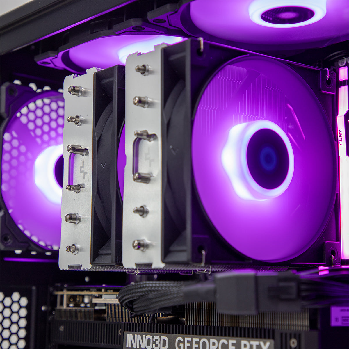 Marauder ENCORE RTX 5070 Ryzen 5 7500F Gaming PC - BLACK