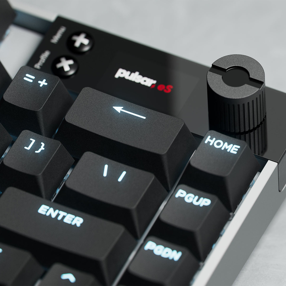 Pulsar eS HE 70 Magnetic Gaming Keyboard Linear Magnetic Switch - Black