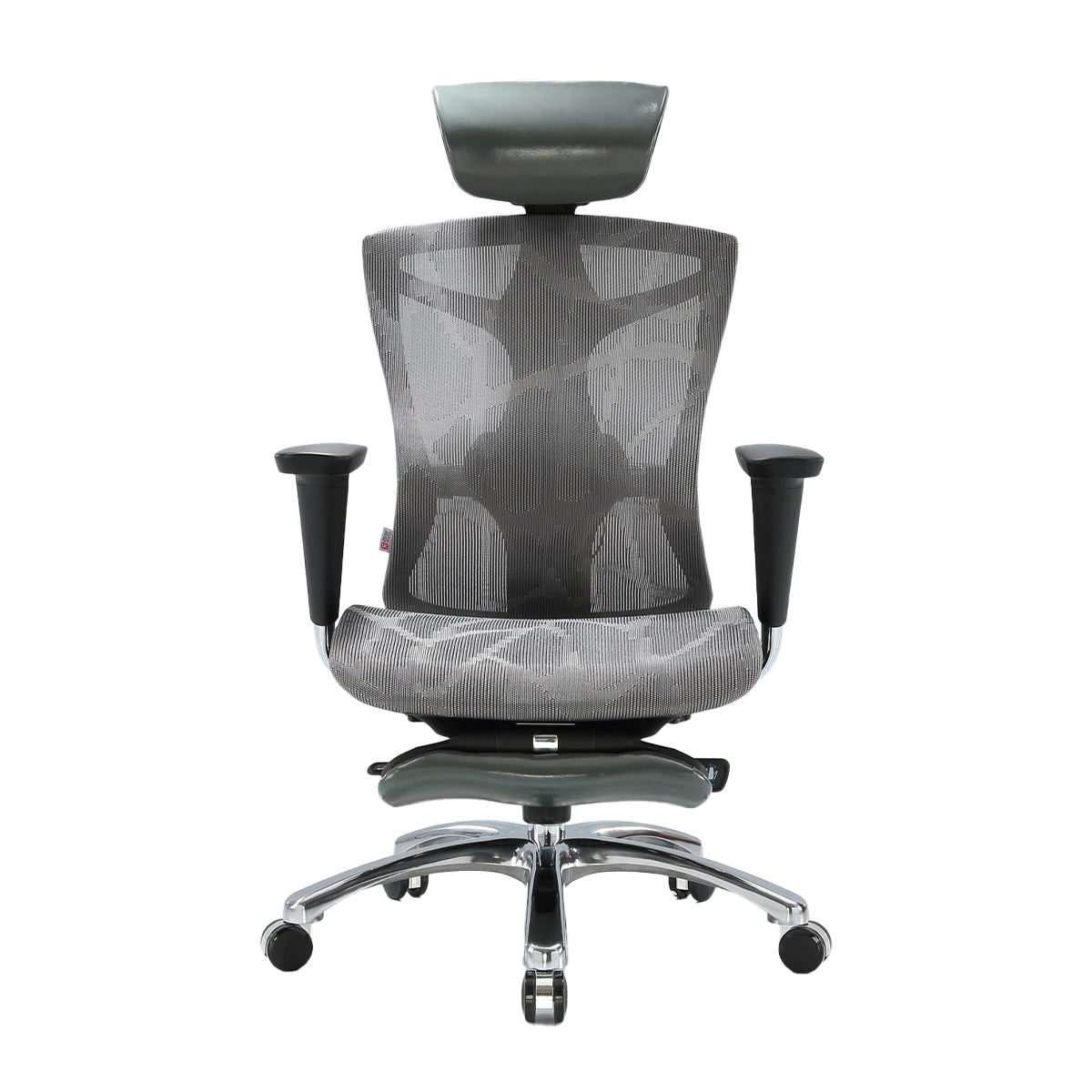 Sihoo V1 Ergonomic Office Chair - Dark Grey With Legrest