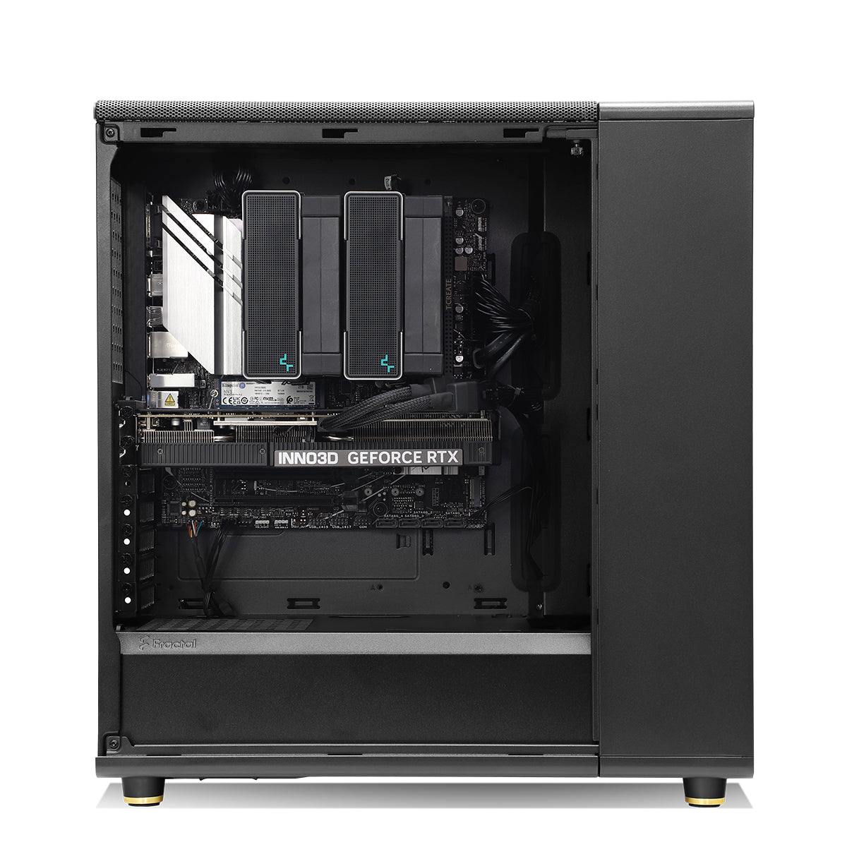 Chinkapin SWIFT RTX 5070 Ryzen 7 9700X Gaming PC - BLACK