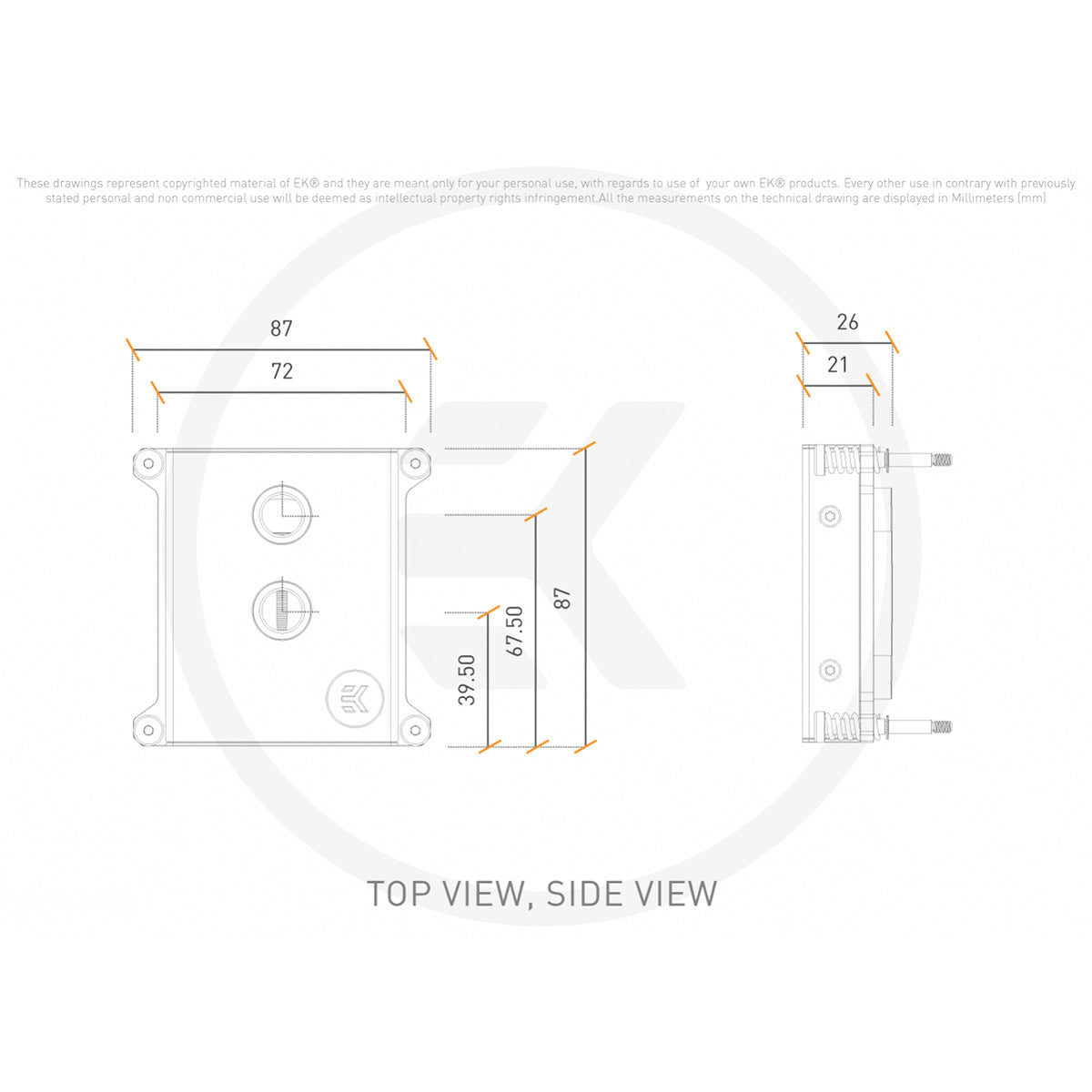 EKWB EK-Pro CPU WB 1700 – Nickel + Inox