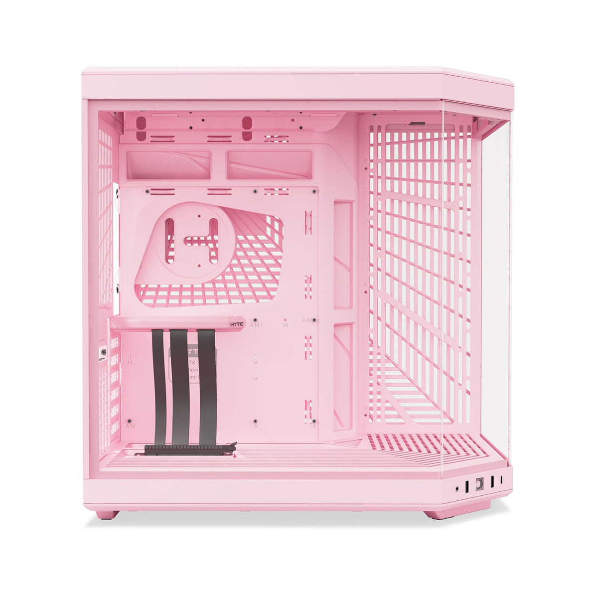 Hyte Y70 Tempered Glass Full Tower Case - Strawberry Milk