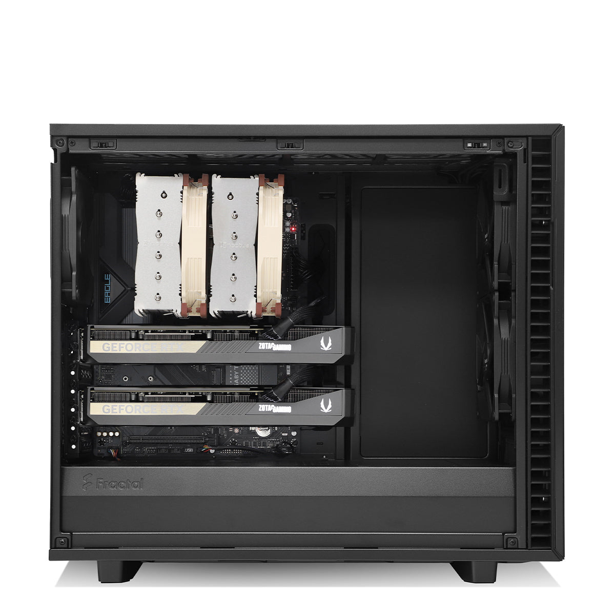 Ascend AI Ryzen 9 9950x 96GB 2TB RTX 5070 Ti (X2) Workstation PC
