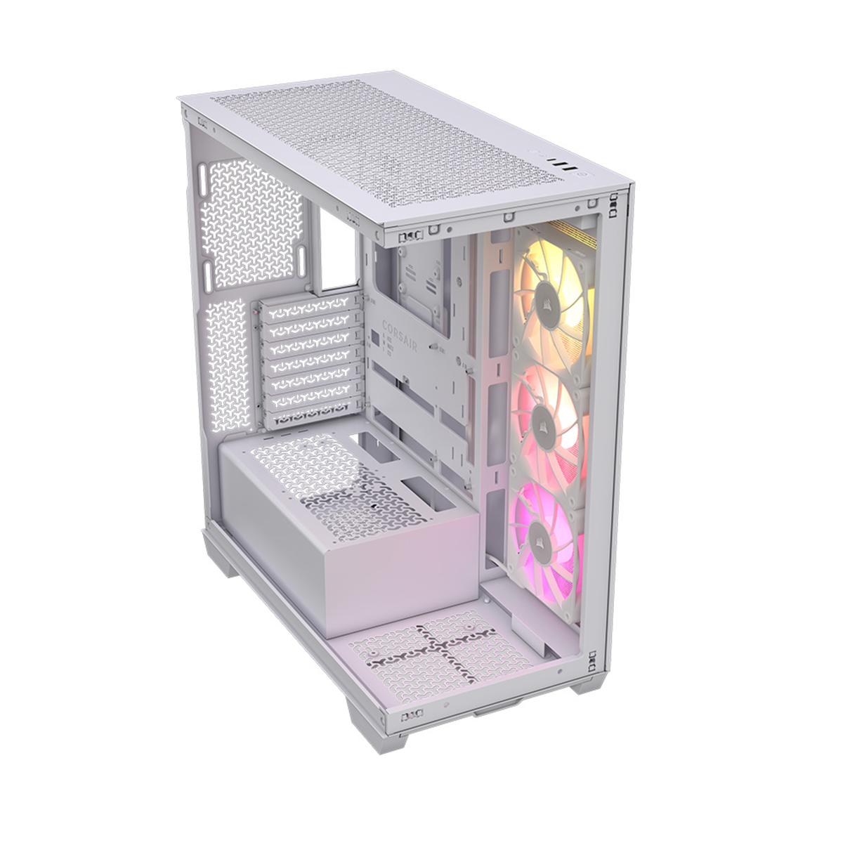 Corsair 3500X RGB iCUE Mid Tower Case - TG White