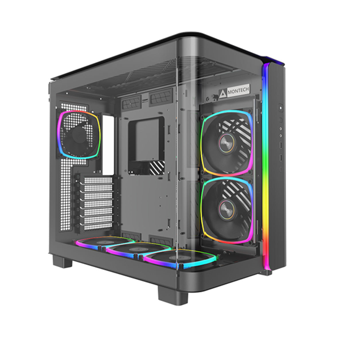 MONTECH KING 95 PRO Mid Tower Case - Black