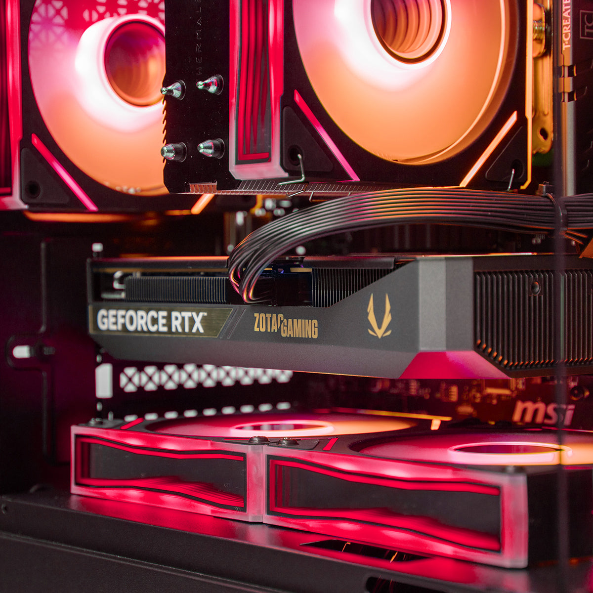 Qubit NEX RTX 5060 Ryzen 5 5600X Gaming PC - BLACK