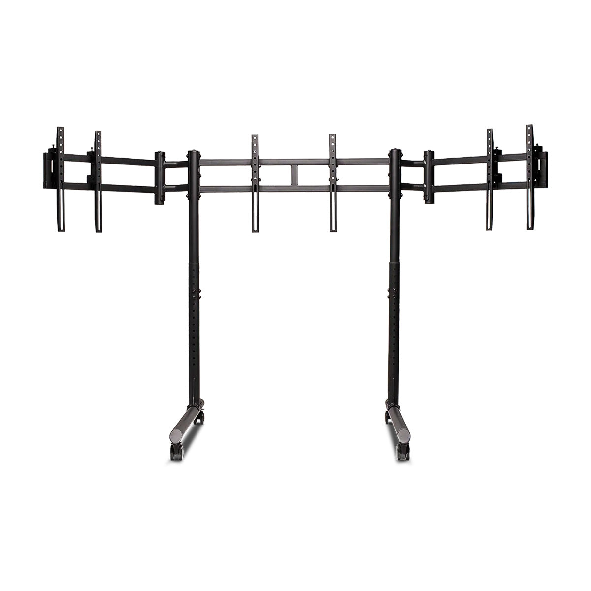 Next Level Racing NLR-R010 Round Tube Free Standing Triple Monitor Stand