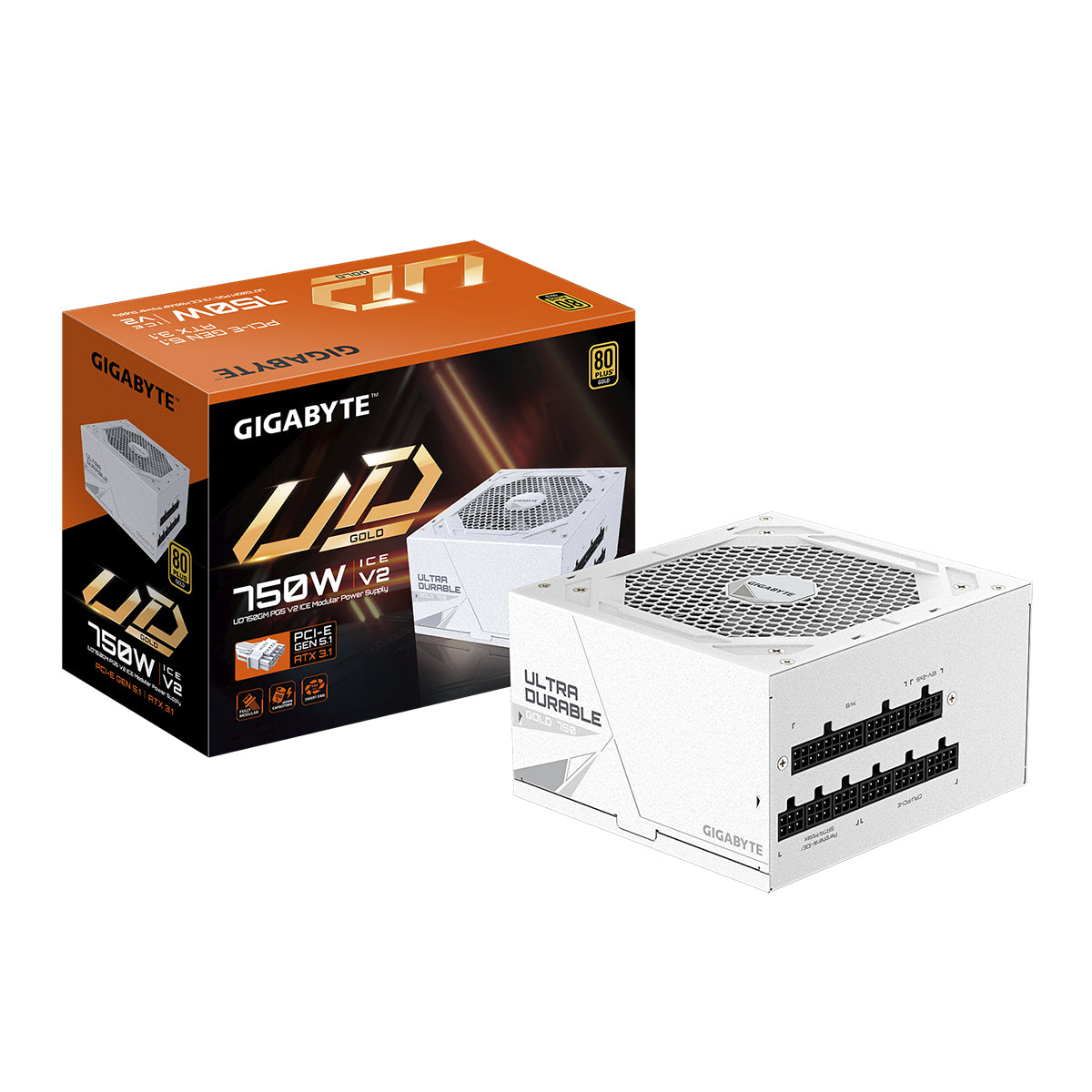Gigabyte UD750GM ICE 750W 80Plus Gold Fully Modular Power Supply