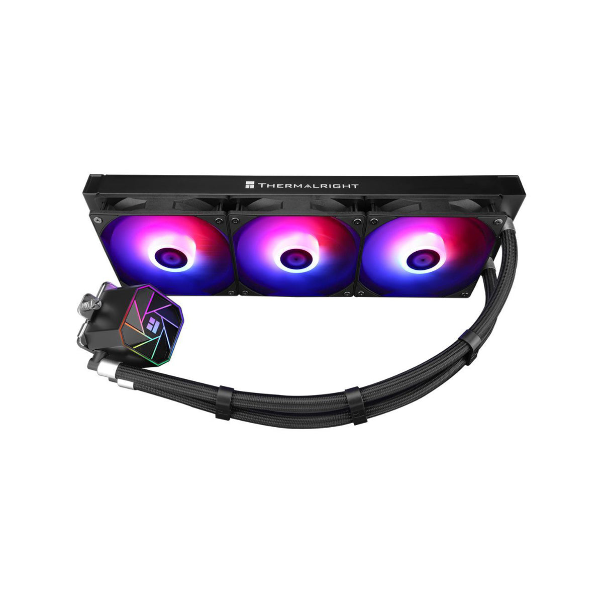 Thermalright Aqua Elite 360 Black ARGB V3 360mm AIO Liquid CPU Cooler - Bulk Pack
