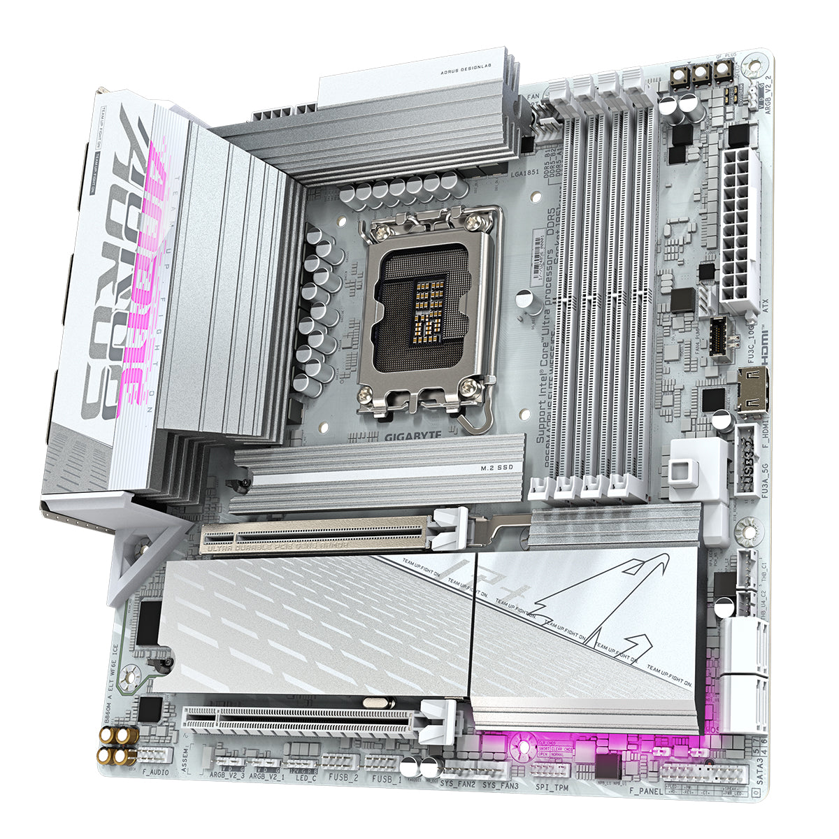 GIGABYTE B860M AORUS ELITE WIFI6E ICE mATX Motherboard
