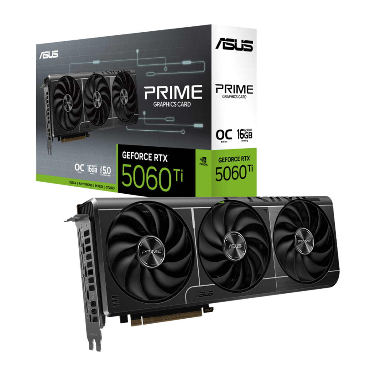 ASUS GeForce RTX 5060 Ti PRIME OC 16GB Graphics Card
