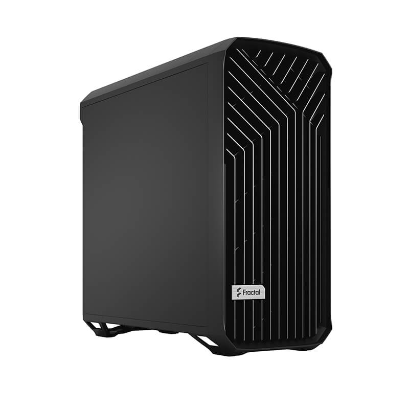 Fractal Design Torrent Mid Tower Case - Black Solid Panel
